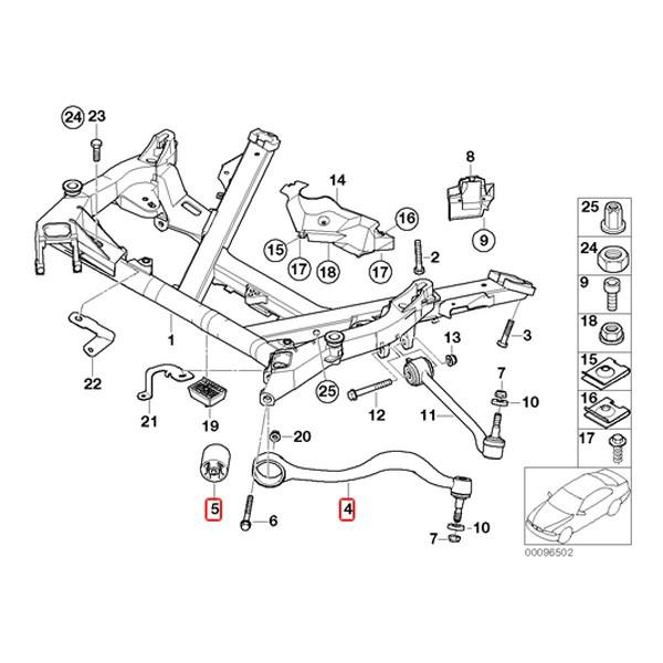 MEYLE製 BMW E39 525i フロント プルストラットアーム/スラストロッド 左右 HD(強化版) 31121141717 31121092023 31121141718 31121092024 | BMW | 01