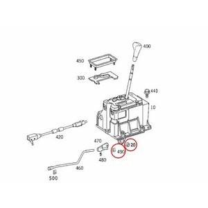 全国送料200円 ベンツ W210 E230 E240 E320 E400 E430 シフトリンケージブッシュ＆クリップ 4点セット 2029920010 0009942960 0009944160 | Mercedes-Benz | 01
