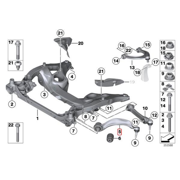 マイレ製 BMW F01 740i 750i フロント プルストラットアーム 左右セット HD(強化版) 31126775959 31124083311 31126775960 31124083312 | BMW | 01