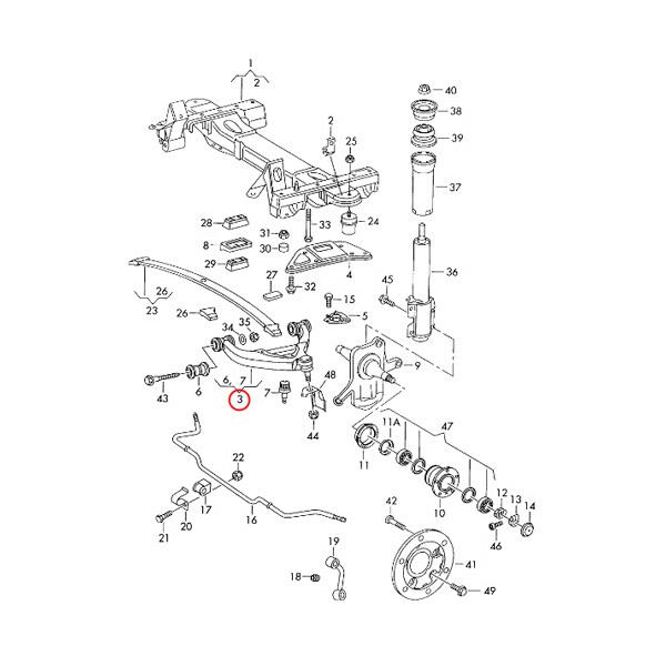 MEYLE製 VW LT 28-46 II 2DX 1996〜2006年式 フロント ロアアーム 左右 HD(強化版) 2D0407021B 2D0407021C 2D0407022B 2D0407022C_1