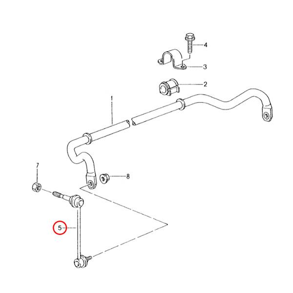 MEYLE製 Porsche ポルシェ 911 996型 フロント スタビライザーリンク 左右 996343069Z3 99634306902 99634306903 99634307002 99634307003 | PORSCHE | 01