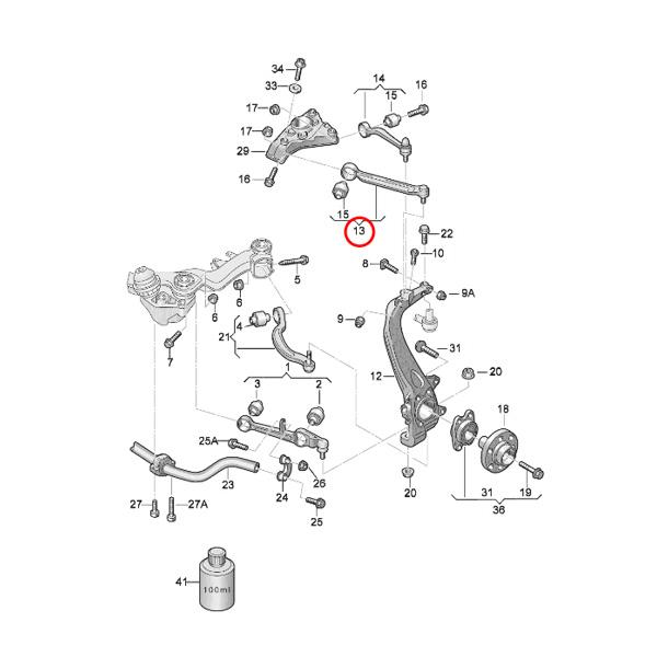 Audi（アウディ） マイレ製 A6 4F/C6 A8 4E フロント コントロール