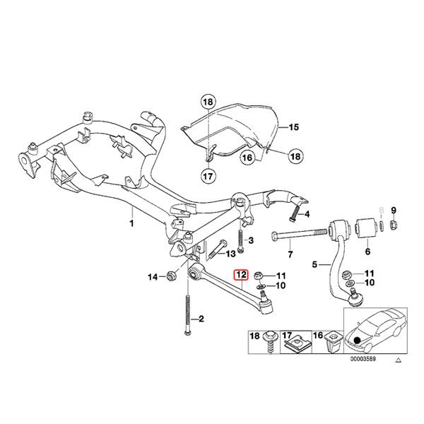 MEYLE製 BMW 5シリーズ E39 540i フロント ロアアーム/コントロールアーム 左右セット 31122339999 31121141961 31122339998 31121141962｜protechauto｜02