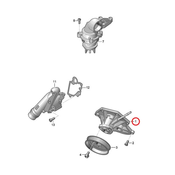 Audi（アウディ） Saleri SIL AUDI A6 4G/C7 A7 4G A8 4H ウォーター