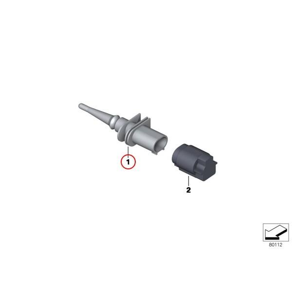 全国送料200円 BMW F20 E87 E82 E88 外気温度センサー/エアテンプセンサー 65816936953 65816905133 116i M135i 118i 120i 130i 135i｜protechauto｜02