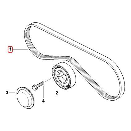 [優良品]BMW E36 セダン 318i エアコンベルト/ACベルト 4PK889 4PK890 11281743193 11281437875 | BMW | 01