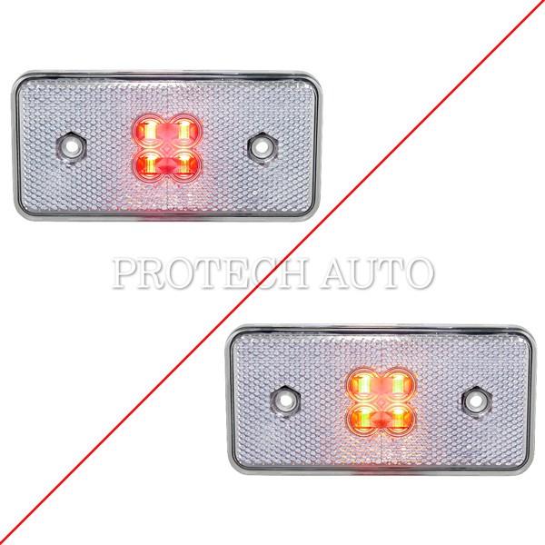 ベンツ Gクラス W463 G320 G350 LED サイドマーカー/フェンダーウィンカー 一台分 クリアレンズ 2002-2014年用 0009064804 | Mercedes-Benz | 03