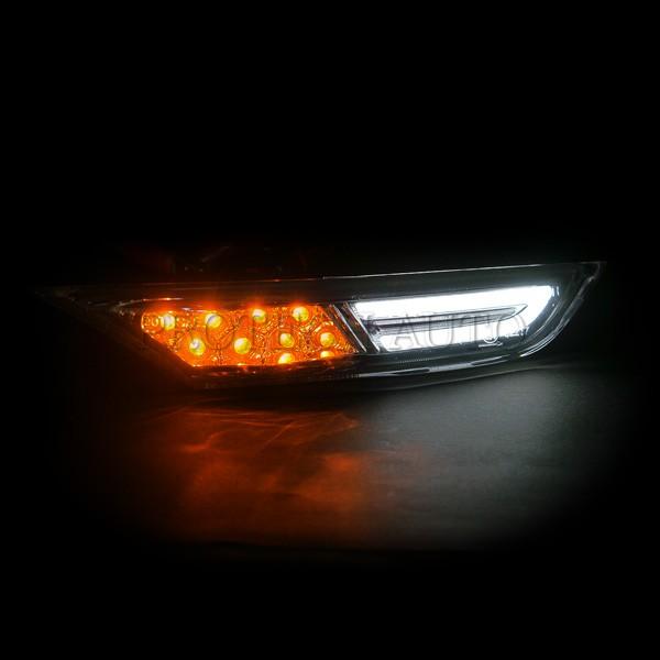 NISSAN GT-R R35 2007-2014年式 ポジションランプ付き LED サイドマーカー/フェンダーウィンカー 左右セット スモークレンズ |  | 02