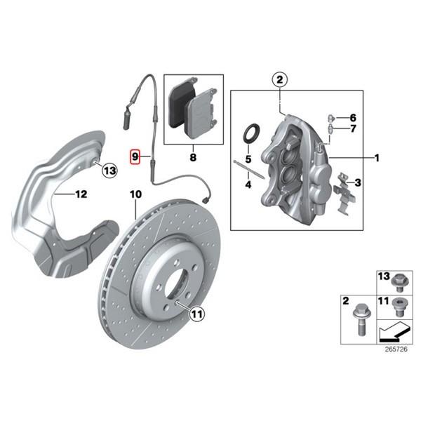 BMW 全国送料200円 BMW F32 F82 F33 F36 フロント ブレーキパッド