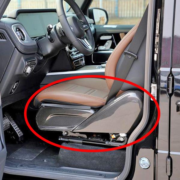 ベンツ Gクラス W463A W464 G350d フロント シートサイド パネルカバー 4点セット カーボン調 2018年8月〜 | Mercedes-Benz | 03