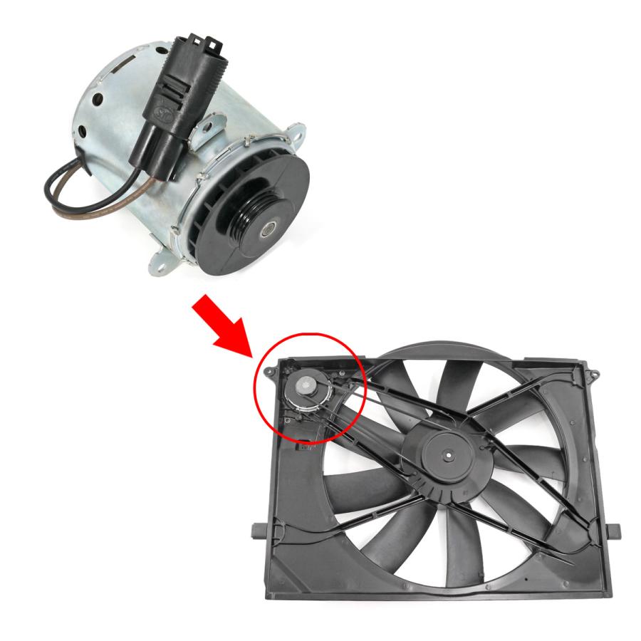 メルセデス―ベンツ126-560SEC-テスト済み電動フアン メルセデス―ベンツ126-560SEC-テスト済み電動フアン