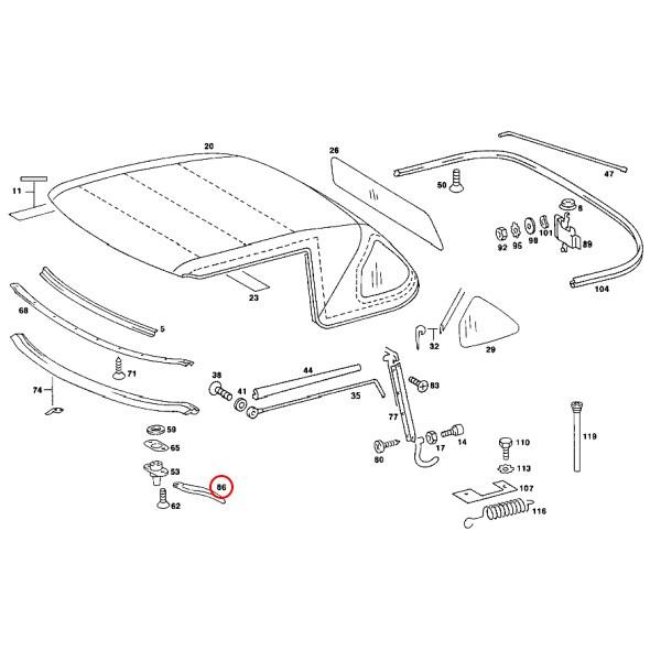 Mercedes-Benz（メルセデス・ベンツ） URO製 ベンツ SL R107 420SL