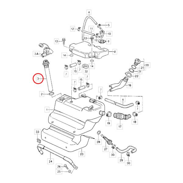 PORSCHE（ポルシェ） URO製 911 964 1989〜1994年式 燃料レベル