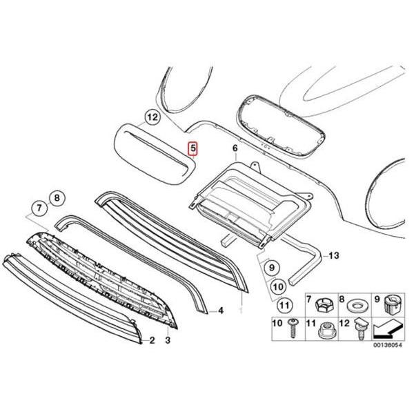 MINI（ミニ） BMW MINI R53 R52 CooperS クロームメッキ エアスクープ