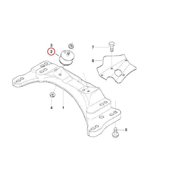 BMW E46 E36 E39 E90 E91 E92 E93 E81 E82 Z3 Z4 ATミッションマウント左右  23711137817 22316771219 22316799331｜protechauto｜02