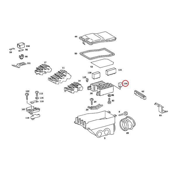 Mercedes-Benz（メルセデス・ベンツ） VEMO製 ベンツ W126 560SEC 燃料