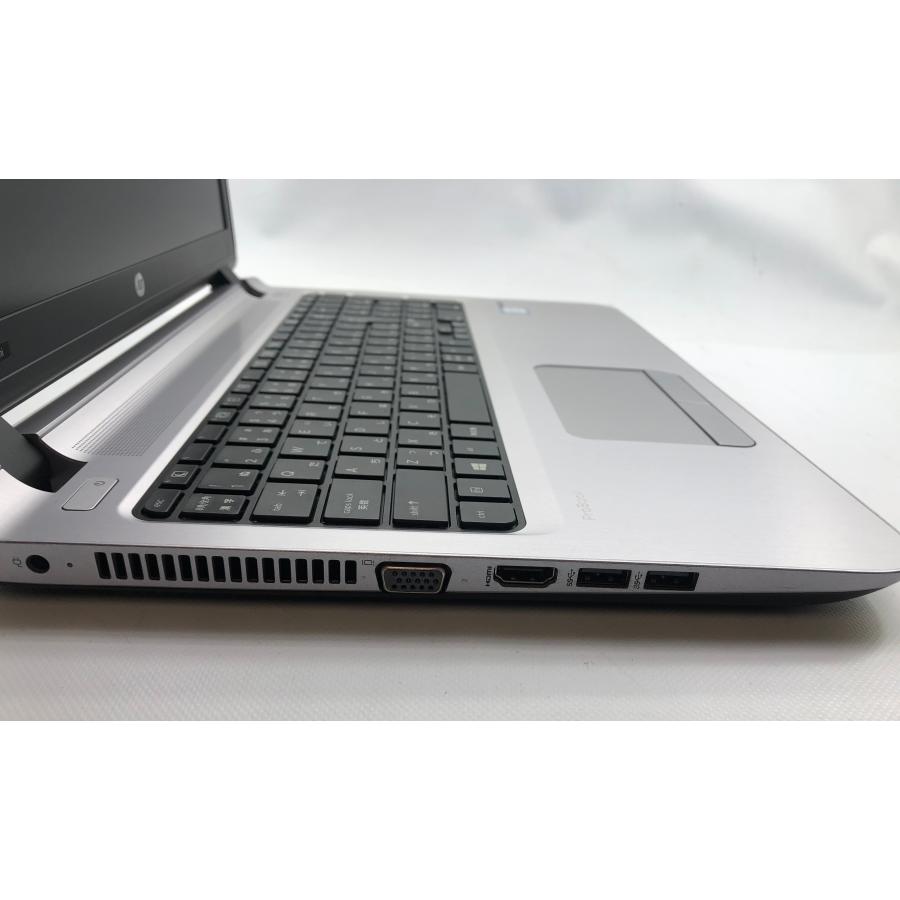 1TB HDD オフイス2021付き Win11 Core i3-6100U メモリ 8GB 中古ノートパソコン 15.6型  カメラ WIFI 中古パソコン HP ProBook 450 G3 ssd｜protecpc｜08