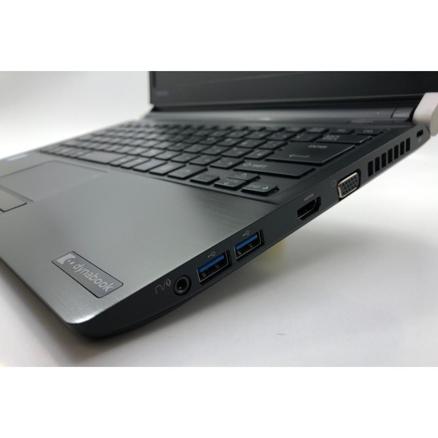 中古ノートパソコン Windows 11【Microsoft Office 2021搭載】【DynaBook R73】 Core i5-6300U メモリ 8GB, 500GB, 13.3 型, WIFI HDMI SSD 60日保証｜protecpc｜04