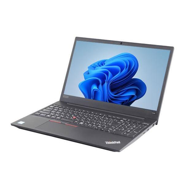 整備済品 ノートPC ノートパソコン SSD搭載 256GB 8265U Core i5 8GB メモリ MS Office2024 Win11 15.6型 USB3.0 WIFI Camera Thinkpad E590 | NEC