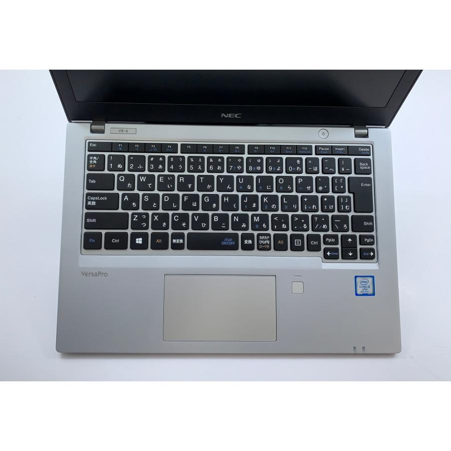 中古ノートパソコン, MSオフイス 2021, VersaPro VB-2, 12.5型, Windows 11, Core i5-8250U, 第8世代, メモリ 4GB, SSD 256GB, 内蔵カメラ, WIFI, USB C-TYPE｜protecpc｜03