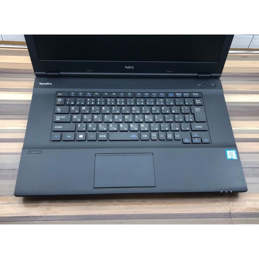 カメラ付き Win11 NEC i3-7100U 新品SSD 256GB メモリ 8GB 中古 ノートパソコン ノートPC MicrosoftOffice2021 【NEC VX-3】 DVD WIFI 15.6型｜protecpc｜02