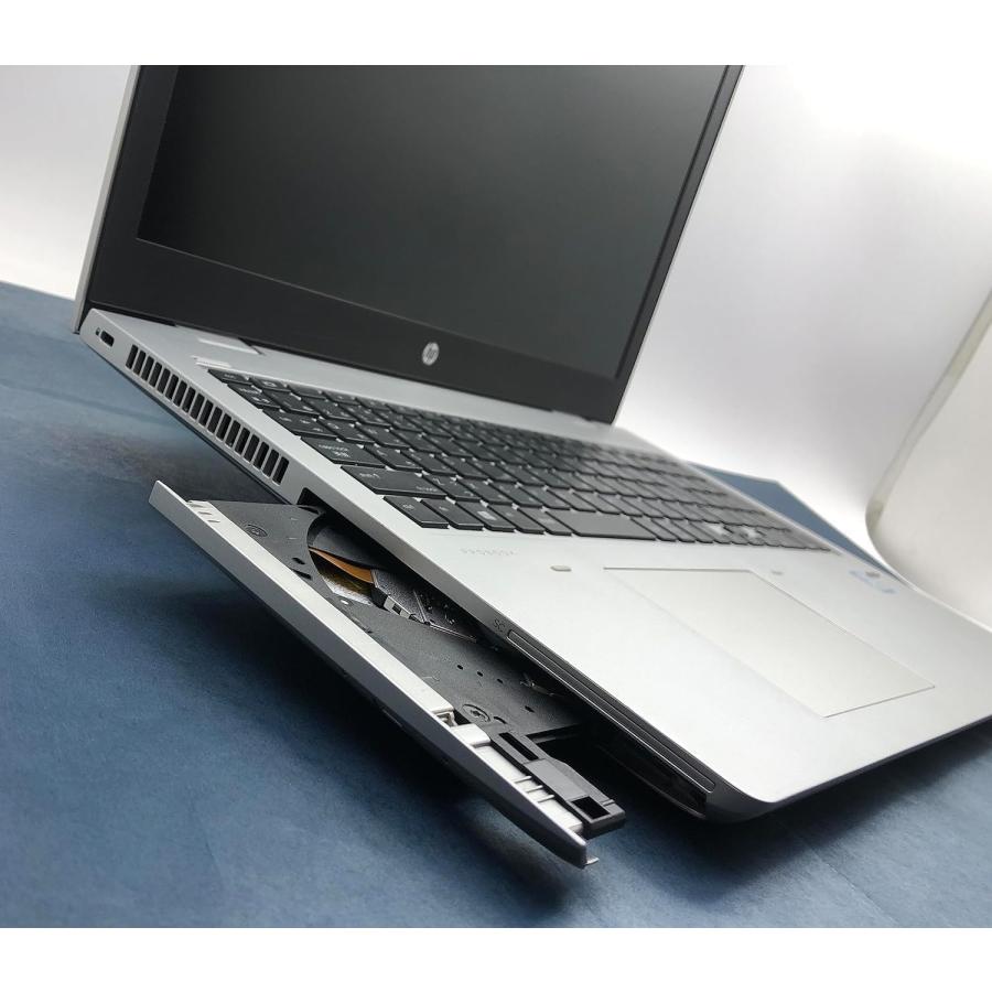 中古ノートパソコン, Probook 650 G4, メモリ 8GB, SSD 128GB + HDD 500GB, 第8世代 Core i3, 15.6型, Win11, MSオフイス2021付き, 内蔵カメラ, DVD-RWドラ｜protecpc｜06