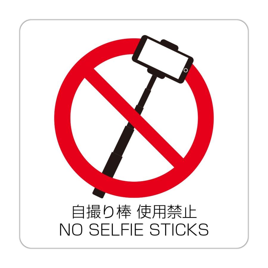 自 撮り 棒 禁止