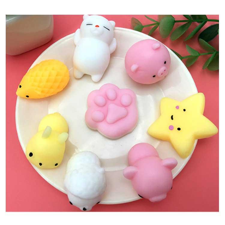 かわいい 動物 ストレス解消グッズ 癒しグッズ スクイーズセット 握る