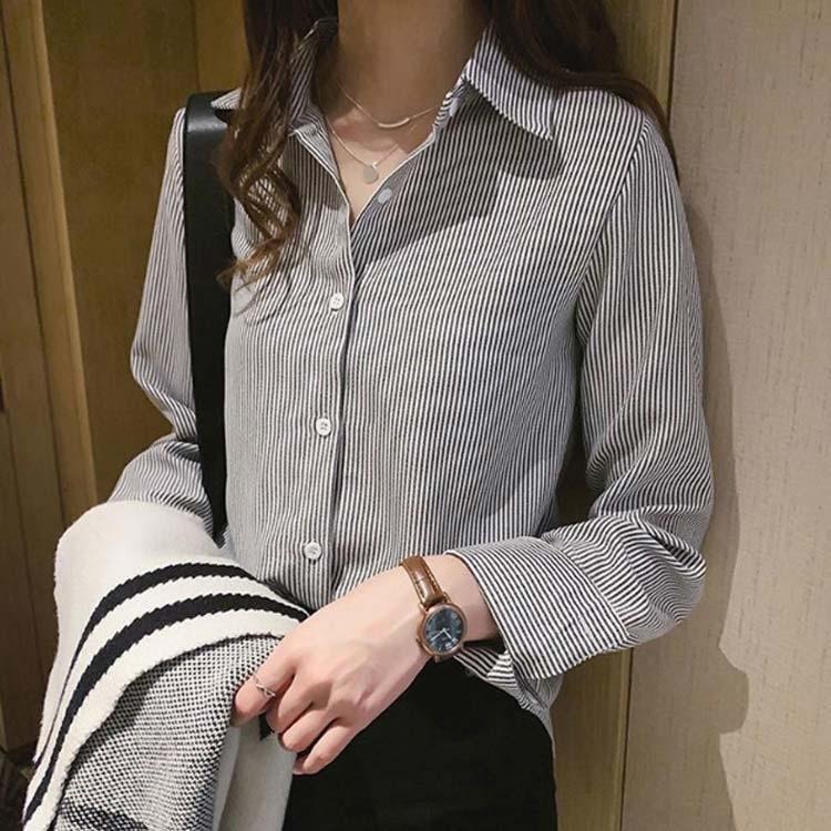 シャツ 体型カバー シャツブラウス ストライプシャツ レディース シャツ 体型カバー シャツブラウス ストライプシャツ レディース