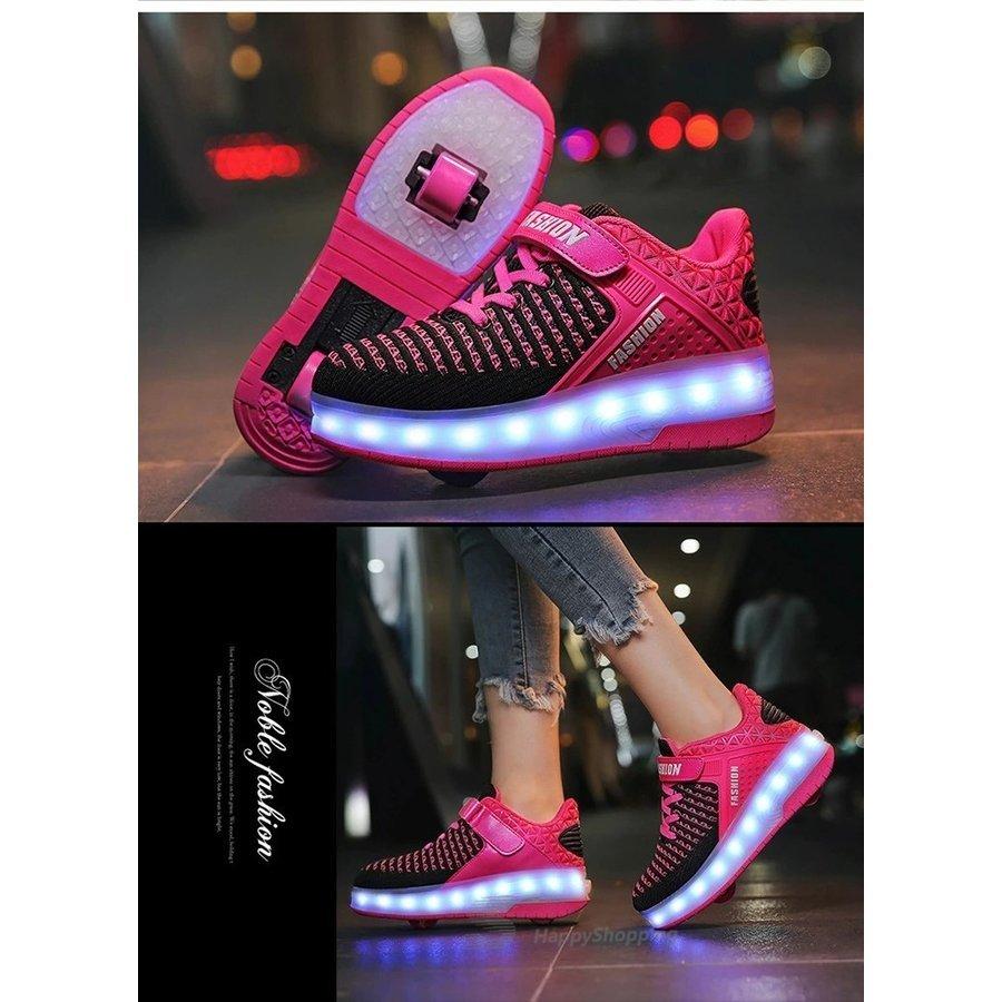 限定販売 光るローラーシューズキッズusb充電led灯付き子供靴メンズスニーカー女の子ローラースケート通気性人気 Novabookings Com Br