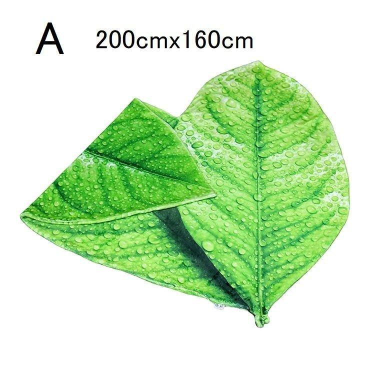 ブランケット 毛布 かわいい 雑貨 毛布 かわいい 葉っぱのイラスト おしゃれ ソファーカバー 毛布 ブランケット 誕生日 冷え対策 プロテクトショップ ひざ掛け プレゼント Doranika 値引き 交渉