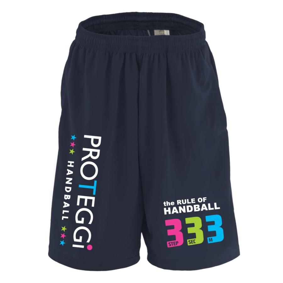 ハンドボール ハーフパンツ ハンドのルール 3歩3秒3メートル XS-XL