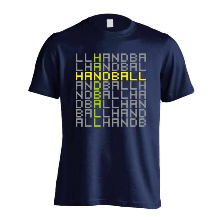 ハンドボール Tシャツ デジタルテキストな HANDBALL 標準サイズ XS-XL 全8色 ドライ プロテッジ PROTEGGi シャツ
