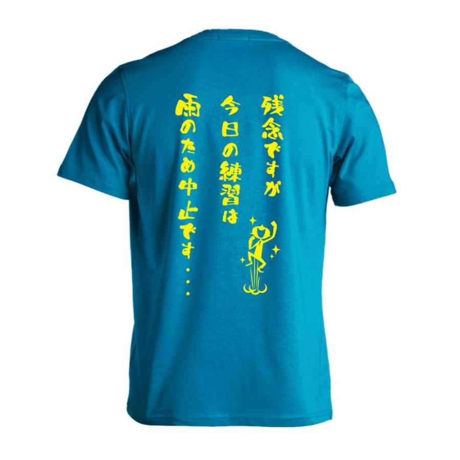 ハンドボール Tシャツ ウェア 半袖 残念ですが今日の練習は雨のため 