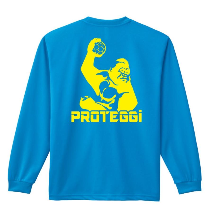 GORILLA イベント限定 長袖TシャツXXLサイズ ハンドボール 長袖 ロンT シャツ GORILLA XXL以上 練習着 (プロテッジ