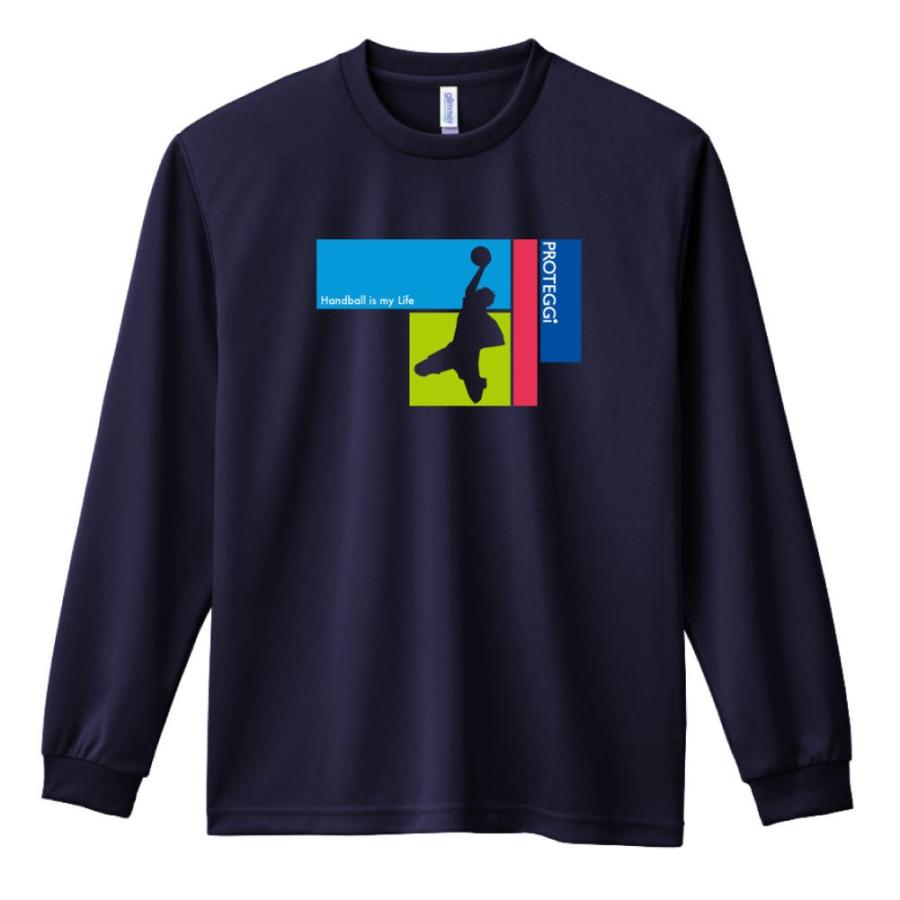 5 Off ハンドボール 長袖tシャツ カラフルな Handball Is My Life 男性シルエットデザイン 標準サイズ Xs Xl 全8色 ドライ プロテッジ Proteggi Wantannas Go Id
