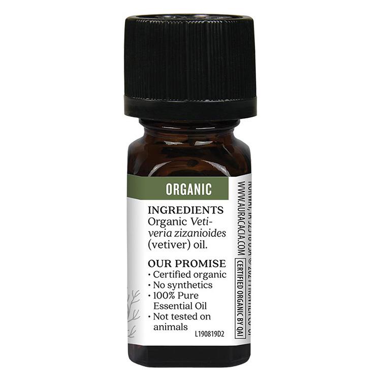 オーラカシア オーガニック ベチバー エッセンシャルオイル 7.4ml (0.25 fl oz) AURA CACIA ORGANIC VETIVER ESSENTIAL OIL 精油｜proteinusa｜05