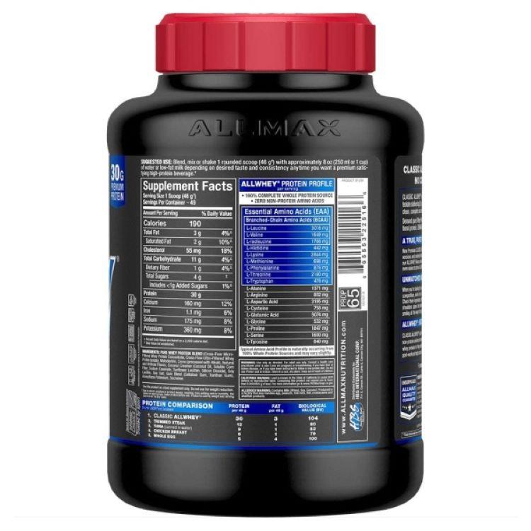 ALLMAX オールホエイ クラシック 100%ホエイプロテイン チョコレート