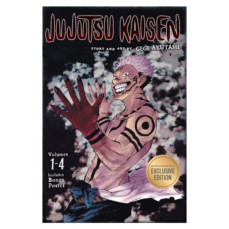 【当店のみB&N限定Ver】【洋書】呪術廻戦 ボックスセット 1〜4巻 [芥見下々] Jujutsu Kaisen Box Set Vols. 1-4 ([Gege Akutami]｜proteinusa｜04