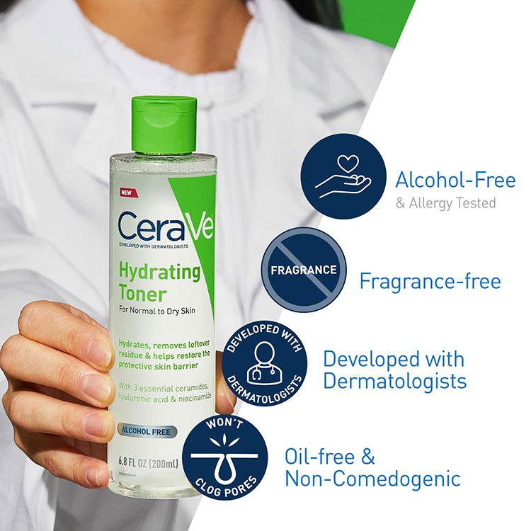 セラヴィ ハイドレーティング トナー 無香料 200ml (6.8floz) Cerave