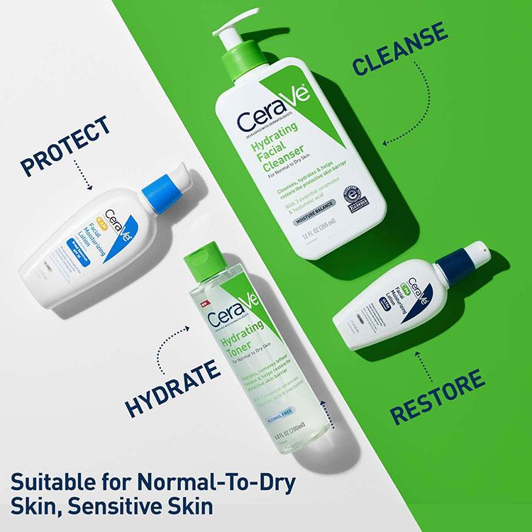 セラヴィ ハイドレーティング トナー 無香料 200ml (6.8floz) Cerave