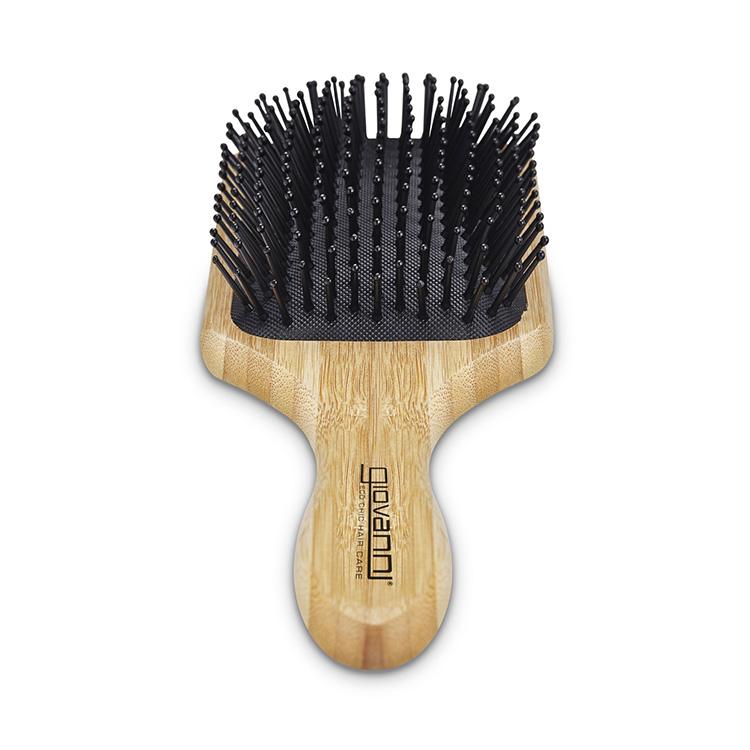 ジョバンニ バンブー パドル ヘアブラシ Giovanni Bamboo Paddle Hair Brush くし｜proteinusa｜06