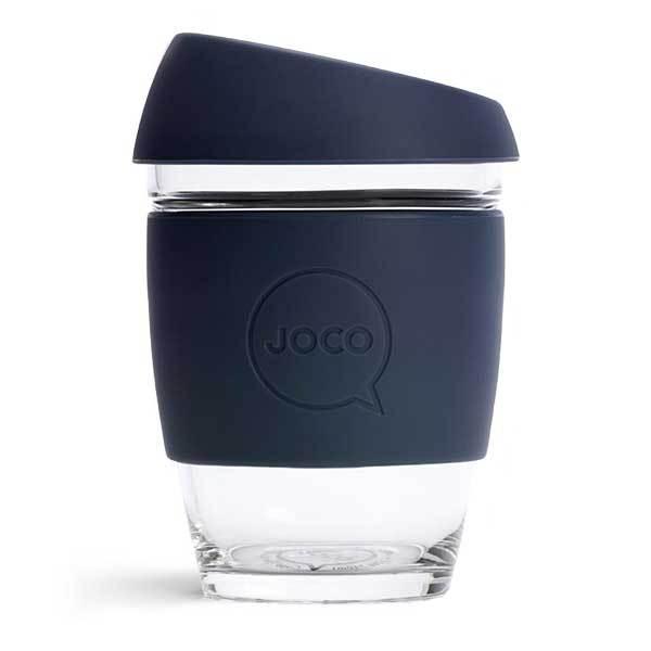ジョコ ガラスタンブラー ムードインディゴ 354ml(12oz) Joco Utility Cup Mood Indigo｜proteinusa