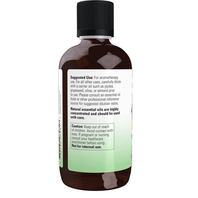 ナウフーズ エッセンシャルオイル ラベンダー オーガニック 118ml (4floz) NOW Foods Lavender Oil アロマ 精油 すっきり
