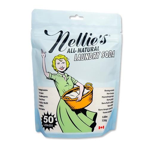 ネリーズオールナチュラル ランドリーソーダ(洗濯用洗剤) 726g (約50回分) Nellie's All-Natural Laundry Soda, 50 Loads, 1.6 lbs｜proteinusa