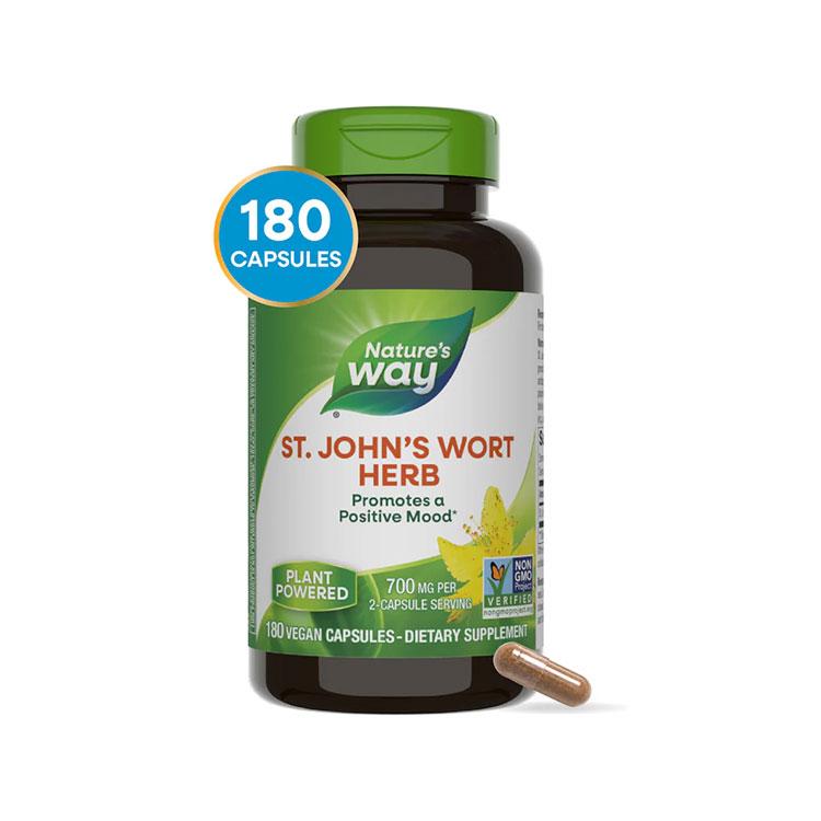 ネイチャーズウェイ セントジョーンズワート 700mg 180粒 ビーガン