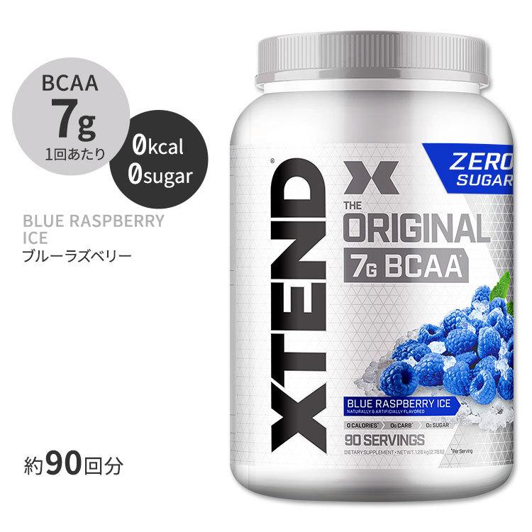 エクステンド BCAA ブルーラズベリーアイス 約90回分 Xtend Original Blue Raspberry Ice 90 Servings オリジナル｜proteinusa