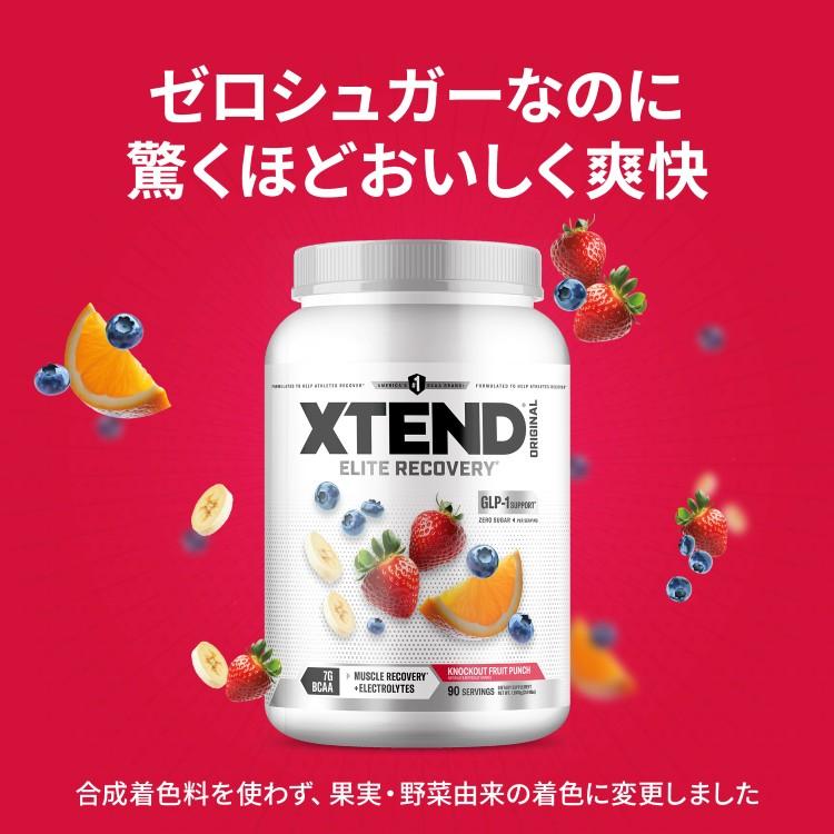 エクステンド ノックアウトフルーツパンチ味 90回分 Scivation サイ