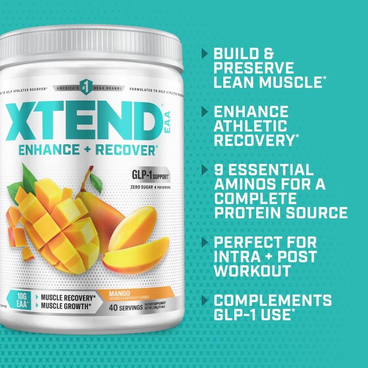 エクステンド EAA マンゴー味 40回分 XTEND Mango 必須アミノ酸 筋トレ