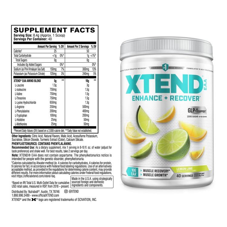 エクステンド EAA レモンライム味 40回分 XTEND Lemon Lime 必須